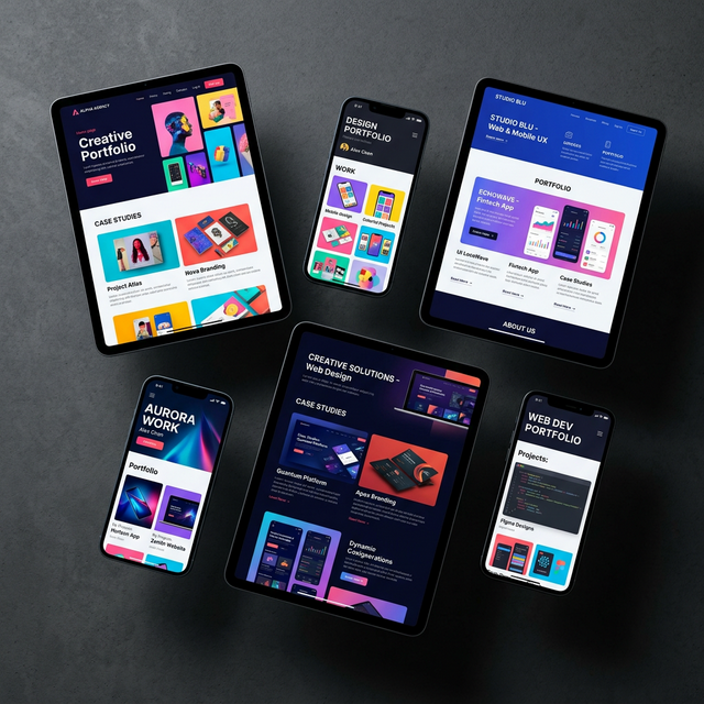 Professional Web Development and UI/UX Portfolio